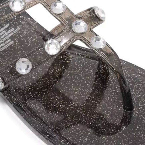 Mix No. 6 Jayden Rhinestone Jelly Sandal - Kids' - Picture 8 of 9